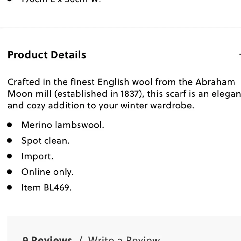 J. Crew Wool Scarf